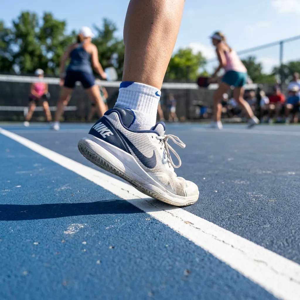 Infracción de Falta en la Red de Pickleball