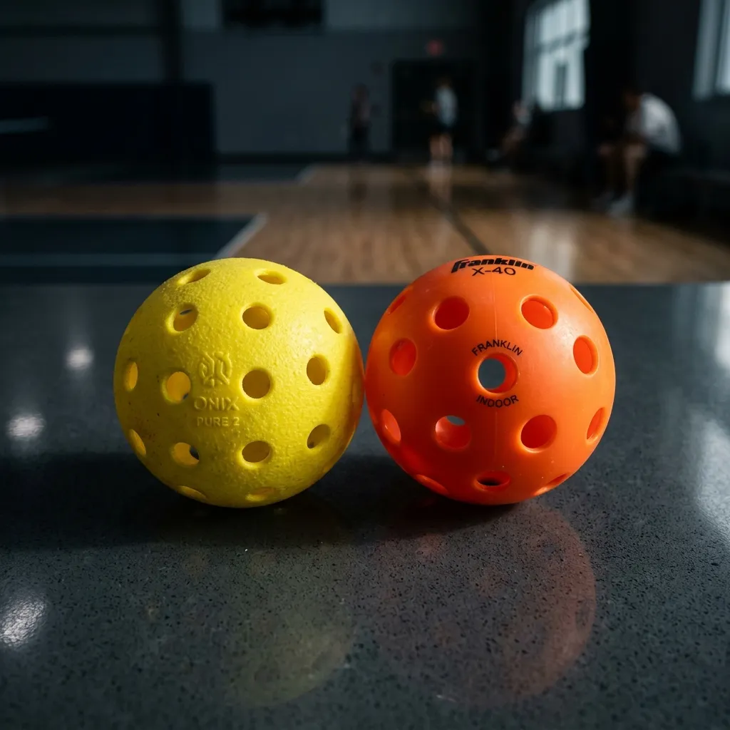 Pelotas de Pickleball: Diferencias entre Interior y Exterior