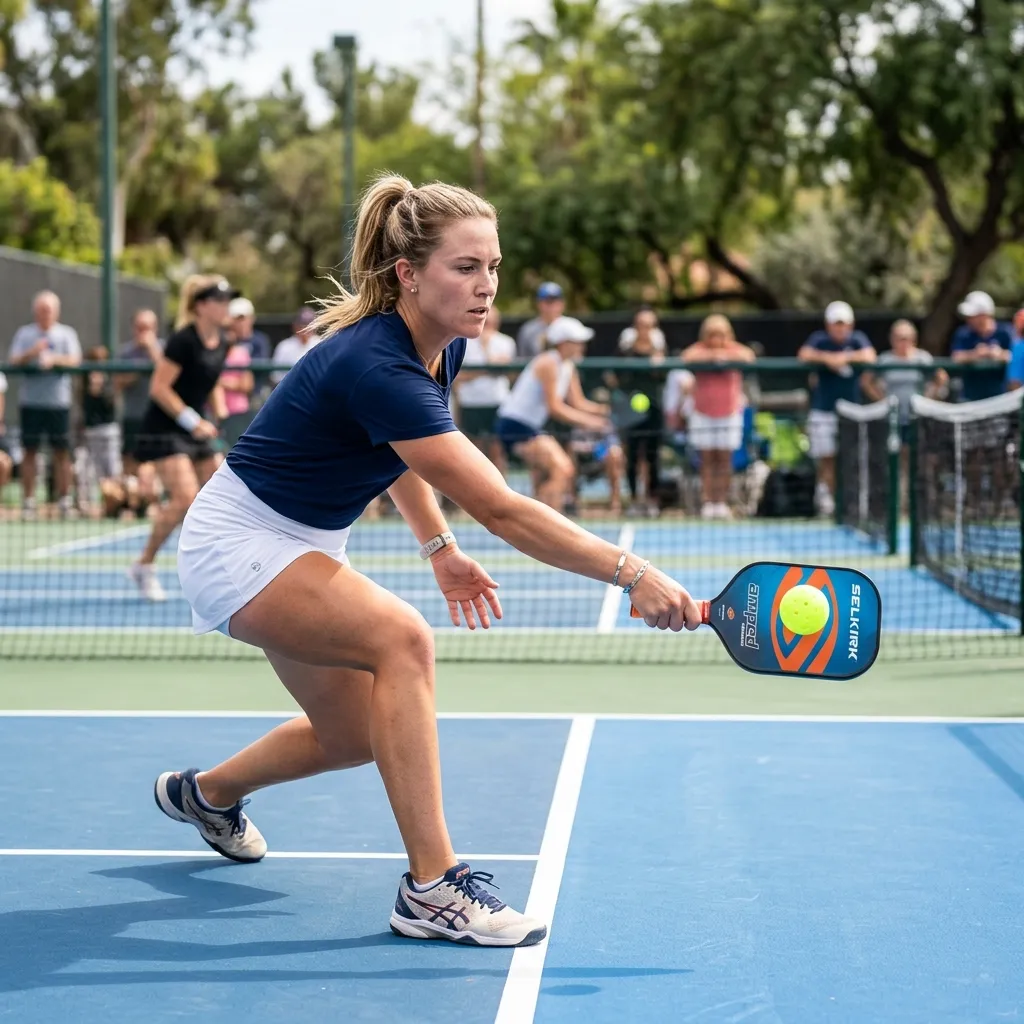 La Volea (Volley) en Pickleball: Dominar el Juego en la Red en 2026