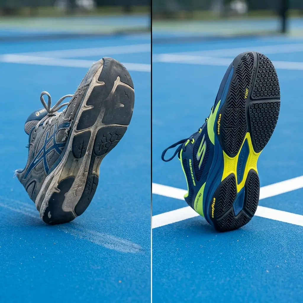 Por qué NUNCA debes jugar a Pickleball con zapatillas de running (y la solución definitiva)