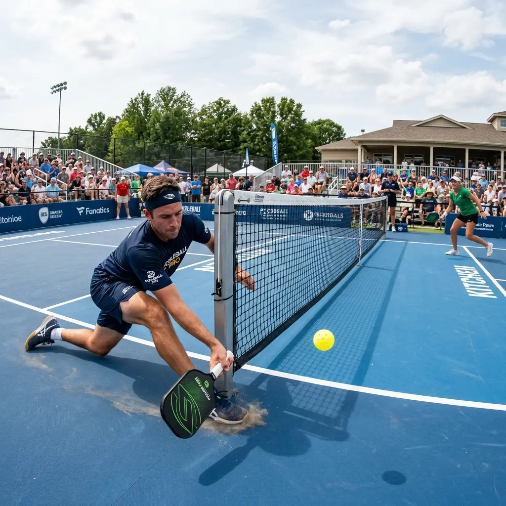 Pickleball ATP shot by post